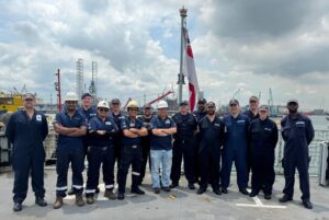 Marunda Provides Engineering Support to Royal Navy’s HMS TAMAR in Singapore